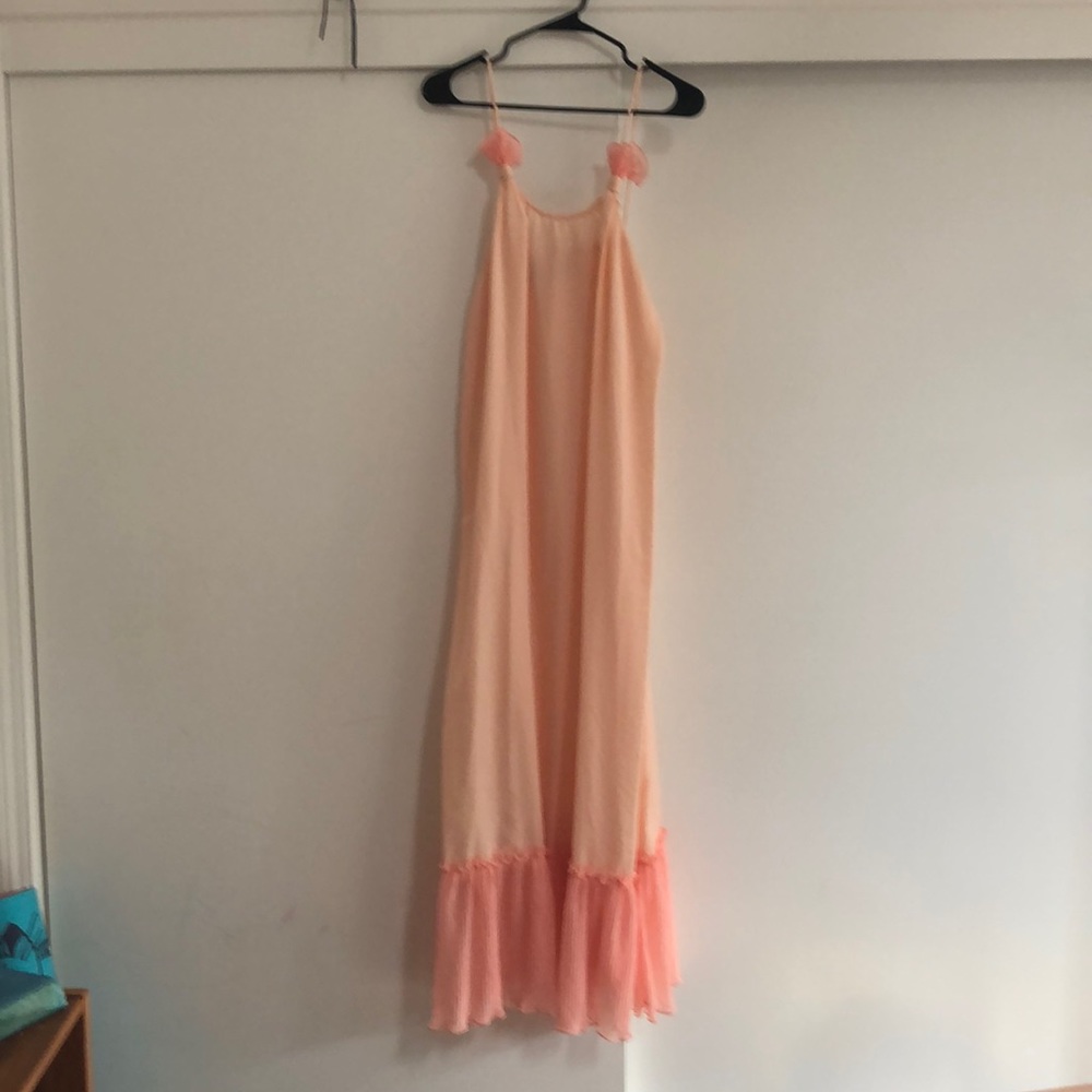 Mart McFadden silk slip gown